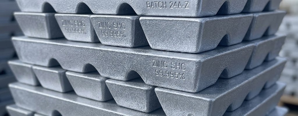 Lingotes de Zinco